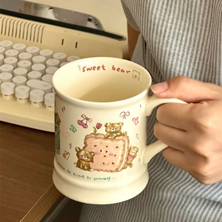 Bear Biscuit Breakfast Mug