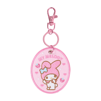 Sanrio Characters Embroidered Keychain