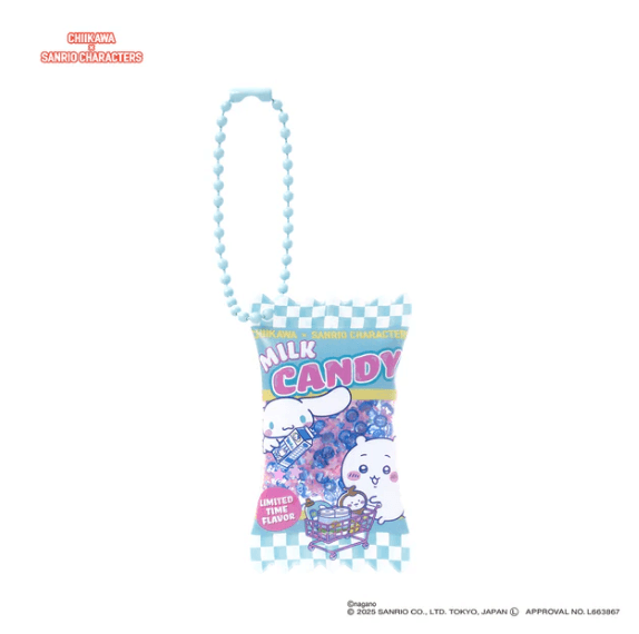 Chiikawa x Sanrio Candy Keychain