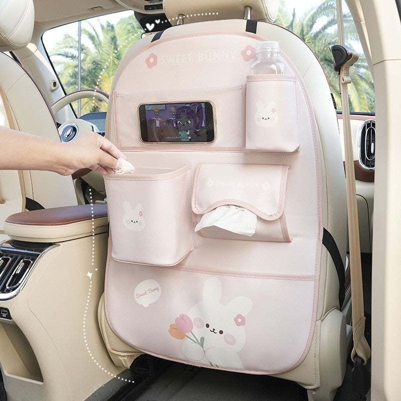 Car Seat Back Storage Bag