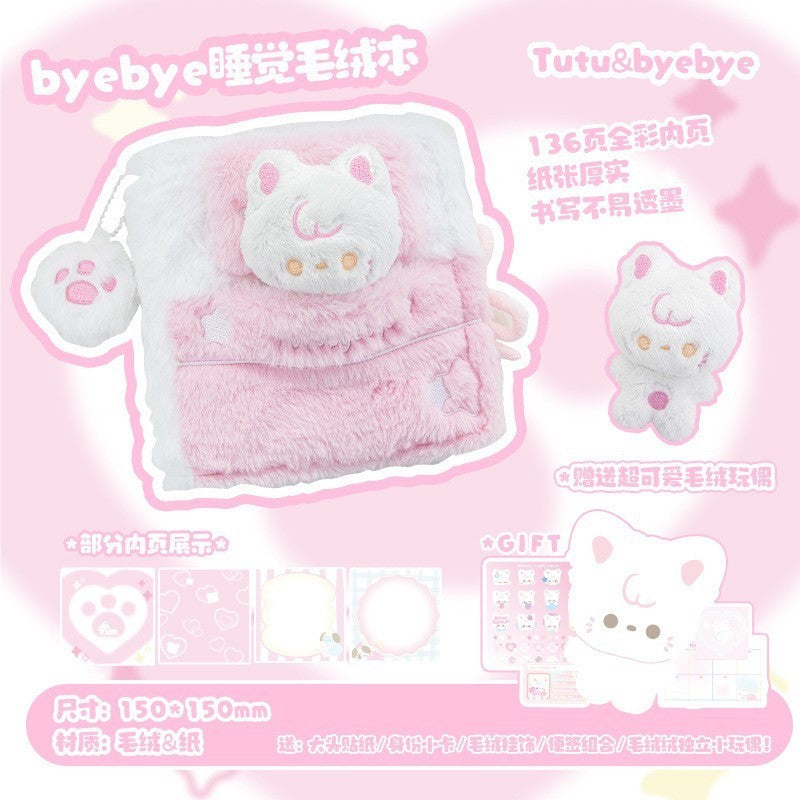RosyPosy Plush Doll Binder Notebook