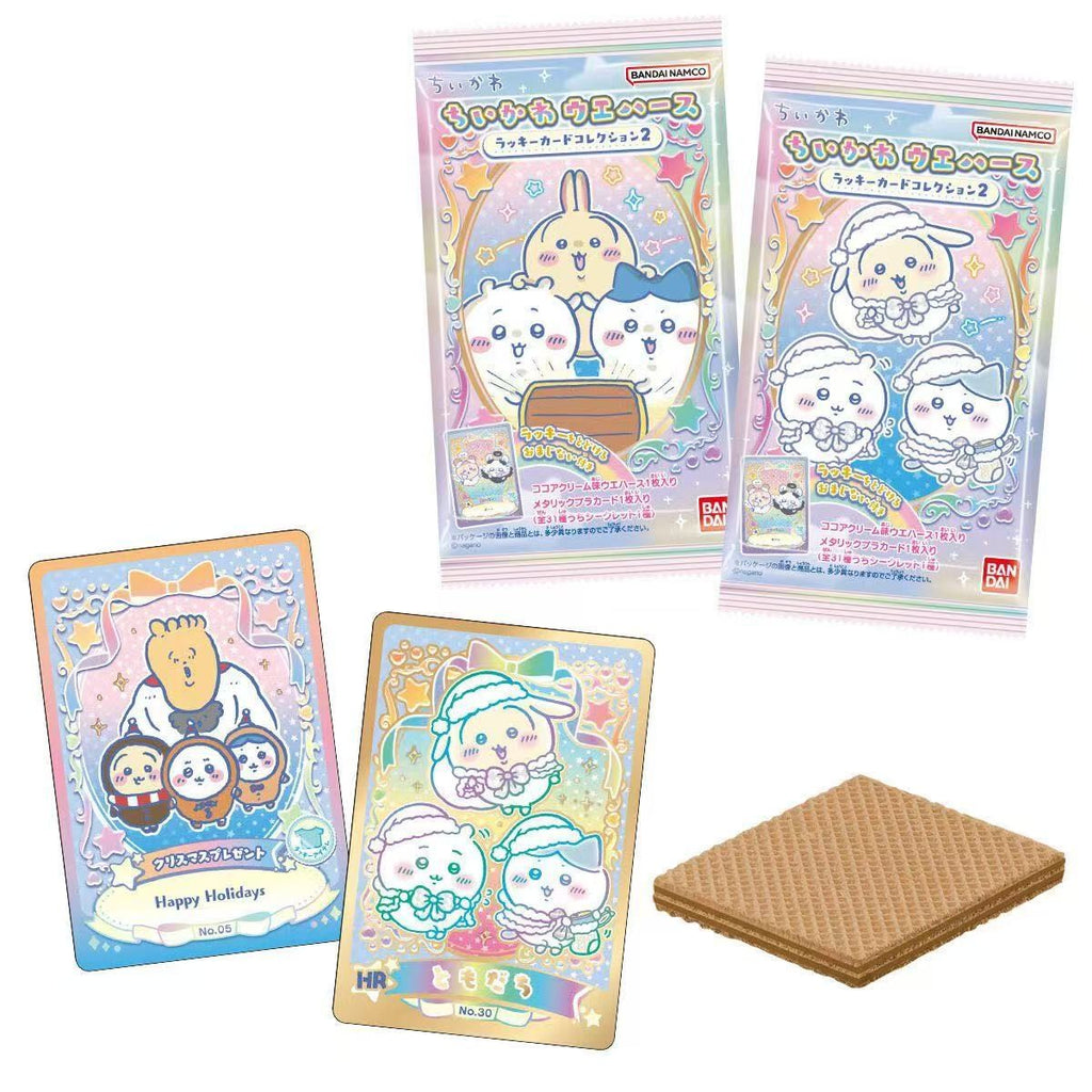 Chiikawa Wafer Shokugan Mini Card Blind Pack Vol. 2