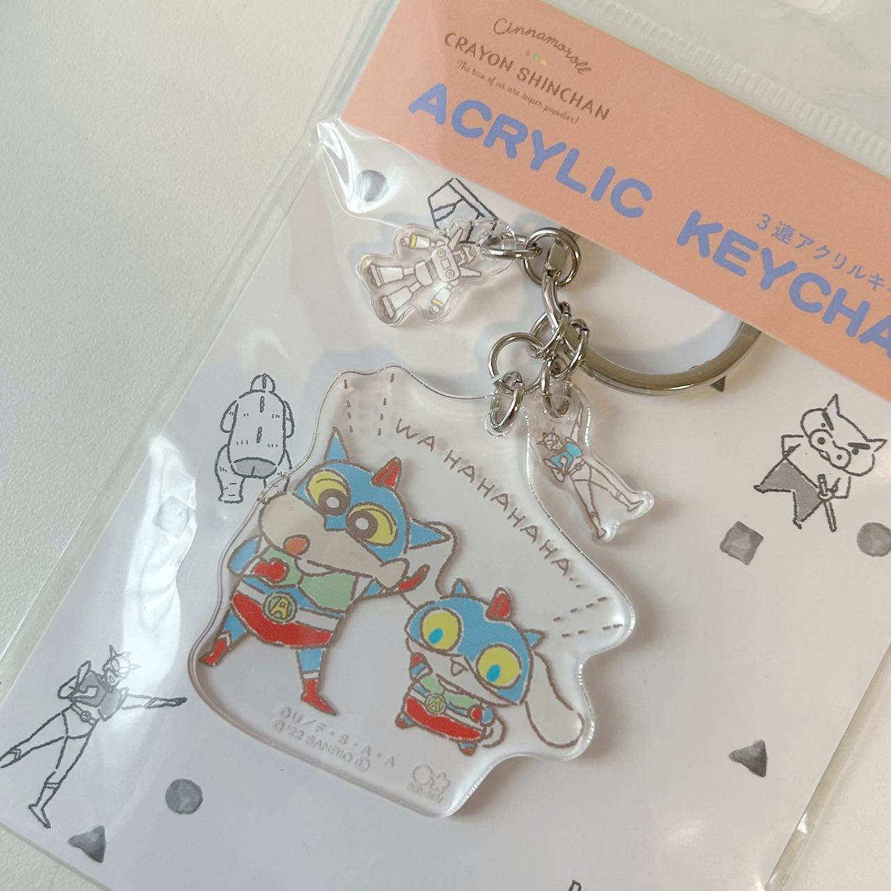 Cinnamoroll x Crayon Shin-chan Acrylic Mascot