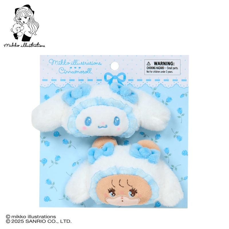 Mikko x Sanrio Plush Hair Clip