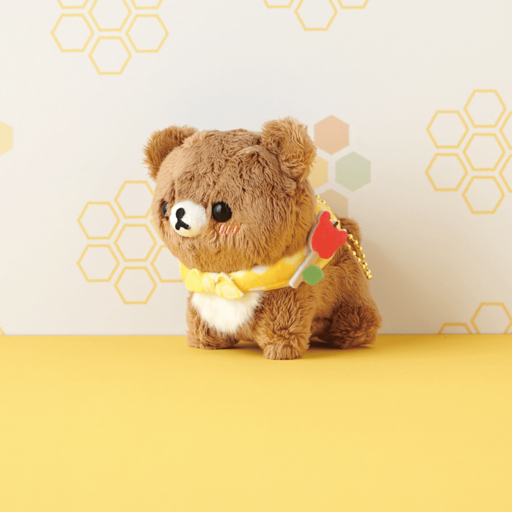 Rilakkuma Honey Series Chairoikoguma Adventure Mascot