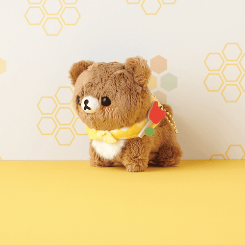 Rilakkuma Honey Series Chairoikoguma Adventure Mascot