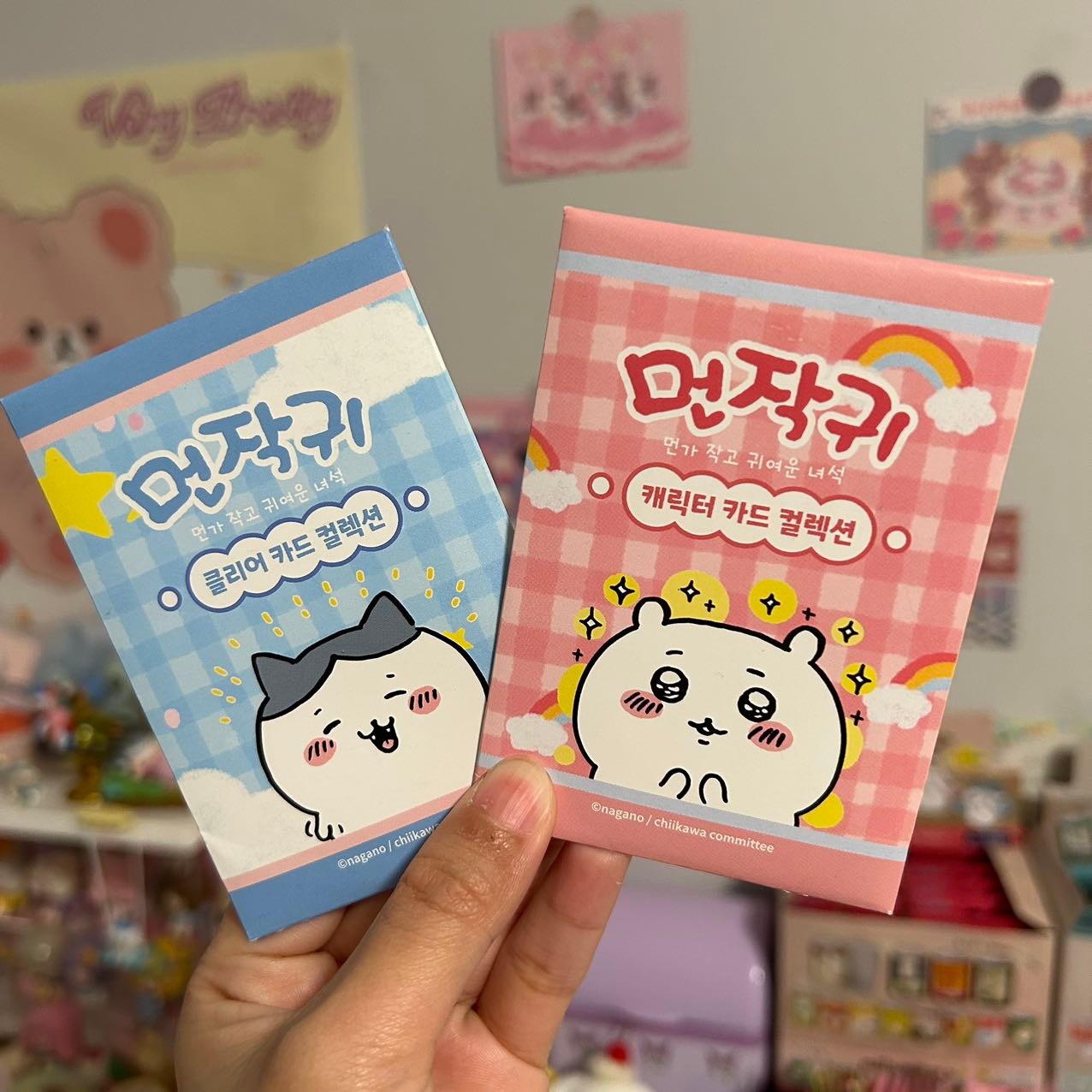 Chiikawa Korea Clear Card Blind Pack
