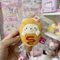Sumikko Gurashi Polar Bear Hot Dog Keychain