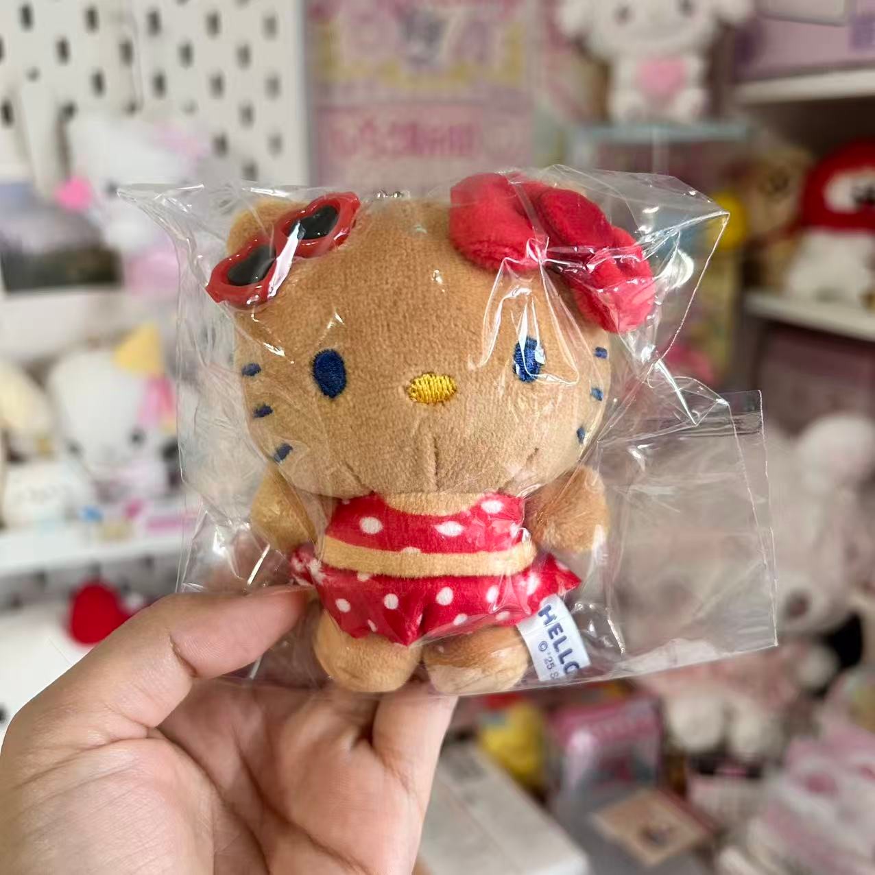 Sanrio Black Tan Mini Mascot
