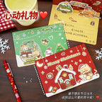 Cartoon Christmas 3D Pop-Up Greeting Card