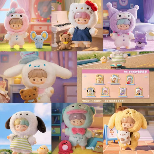 Zhuo Dawang x Sanrio Characters Soft Vinyl Plush Mascot Blind Box