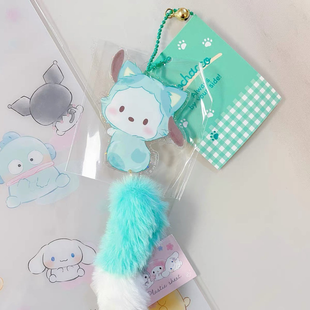 Sanrio Cat Tail Plush Mascot