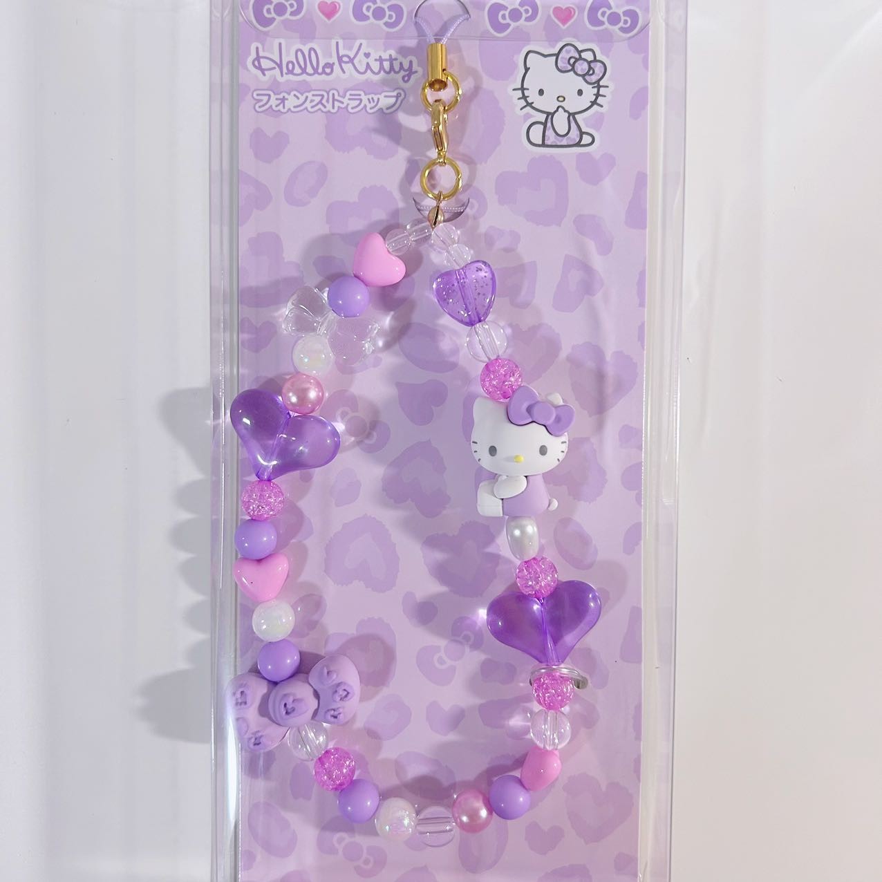 Hello Kitty Heart Phone Strap