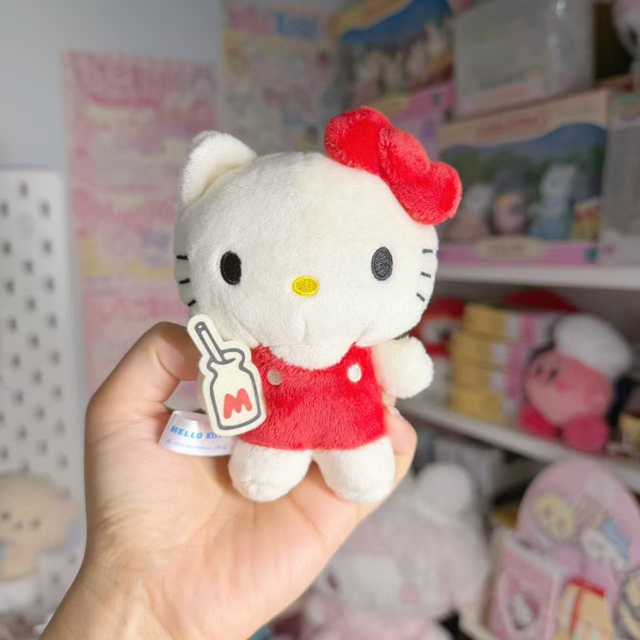 Hello Kitty Plush Keychain Doll