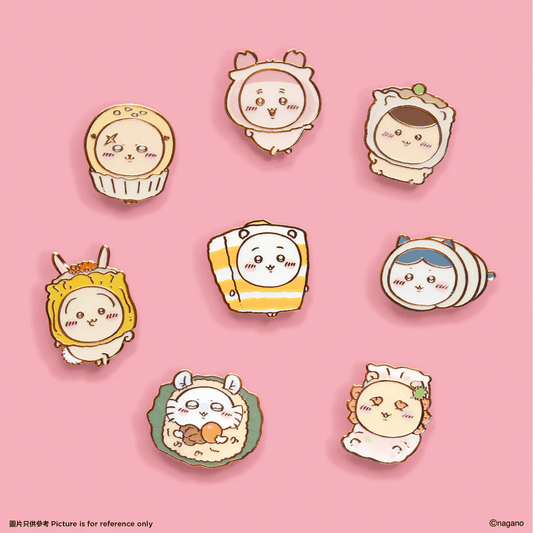 Chiikawa Hong Kong Yum Cha Exclusive Pin Badge